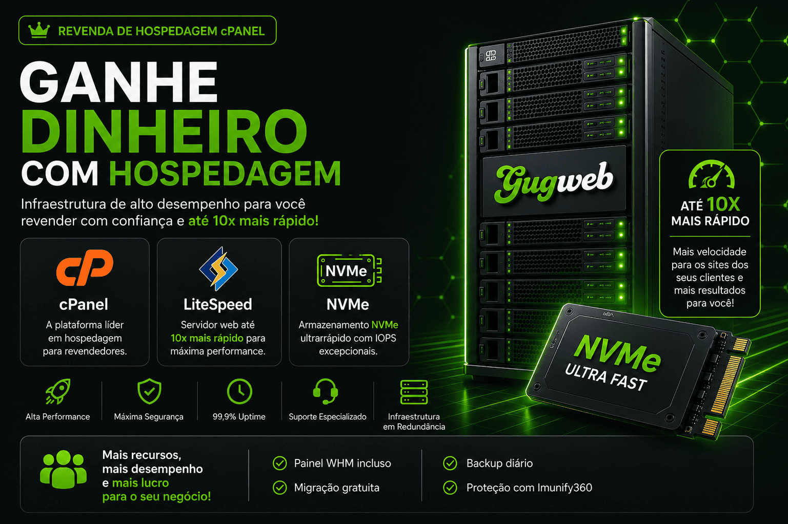 revenda de hospedagem cpanel